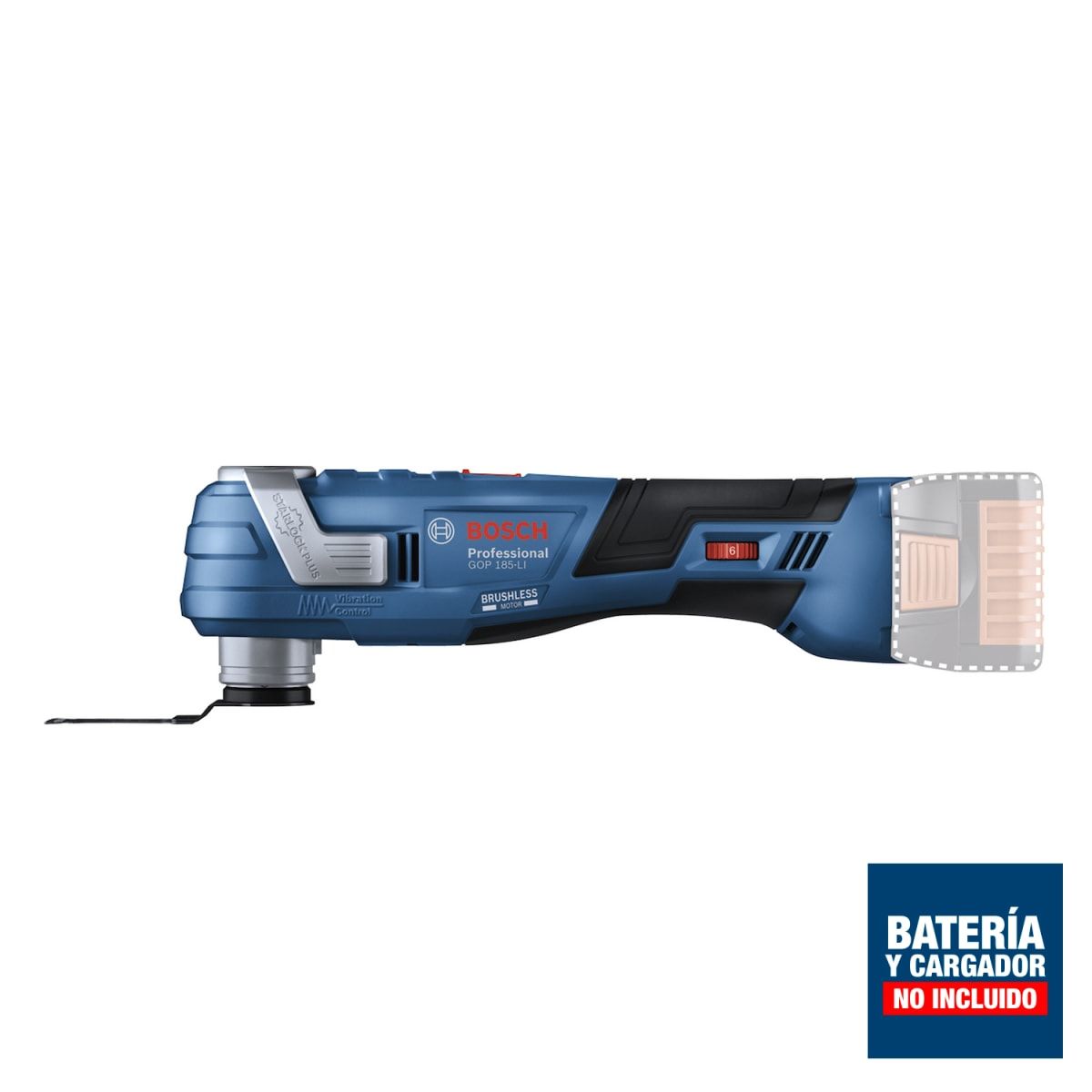 BOSCH - Multicortadora Inalámbrica 18V Bosch GOP 185-LI