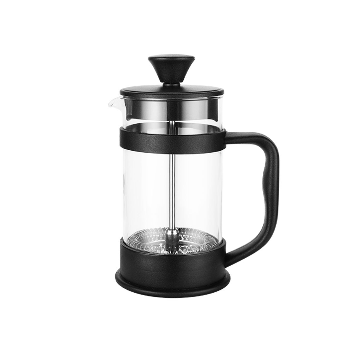 GENERICO - Prensa Francesa de Vidrio Color BLACK - 350 ml Wallace