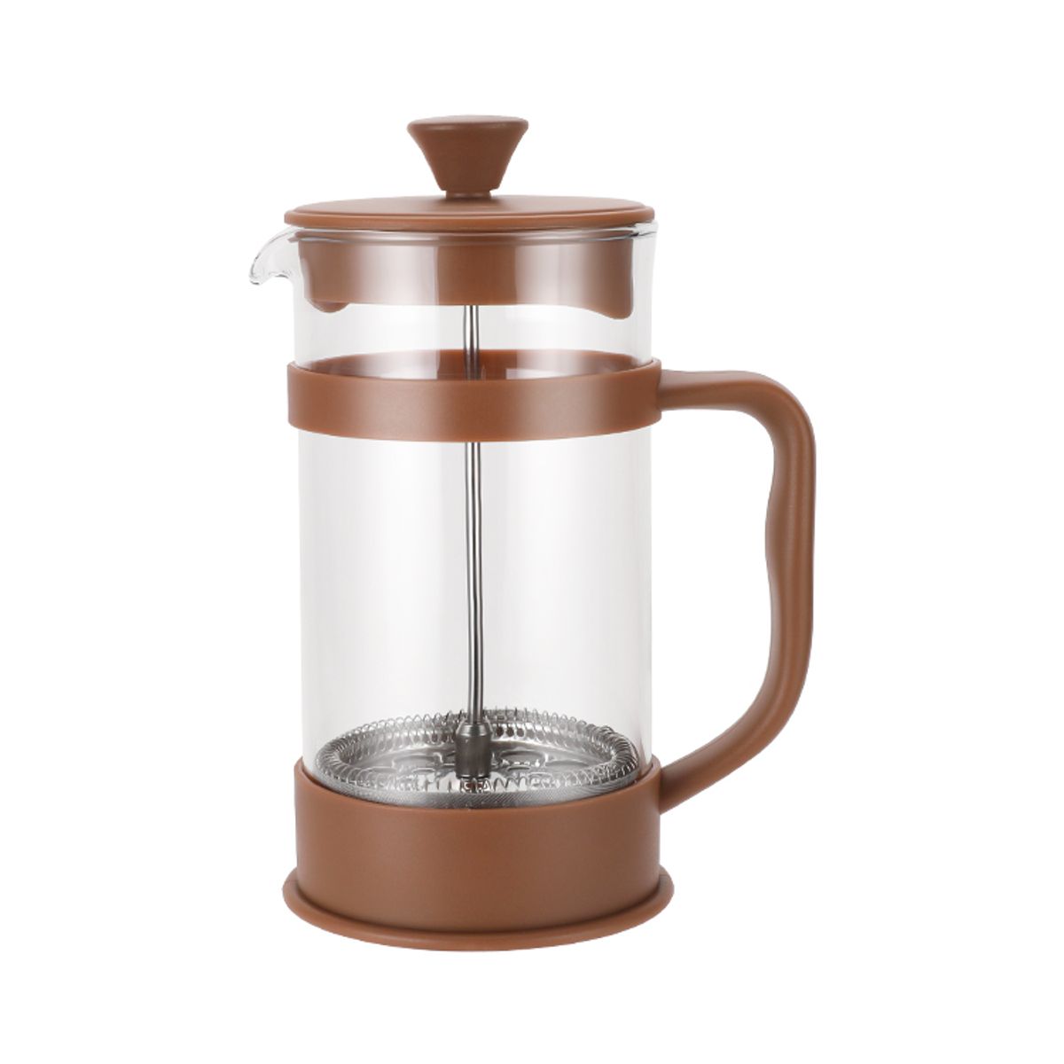 GENERICO - Prensa Francesa de Vidrio Color BROWN - 350 ml Wallace