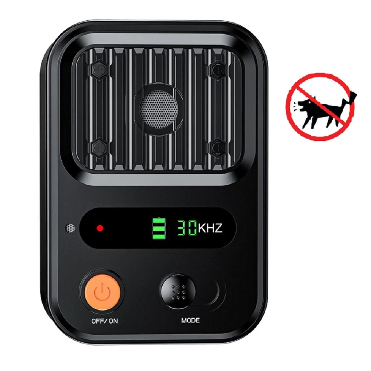 GENERICO - Dispositivo Ultrasónico de Control de Ladridos Perros PU87