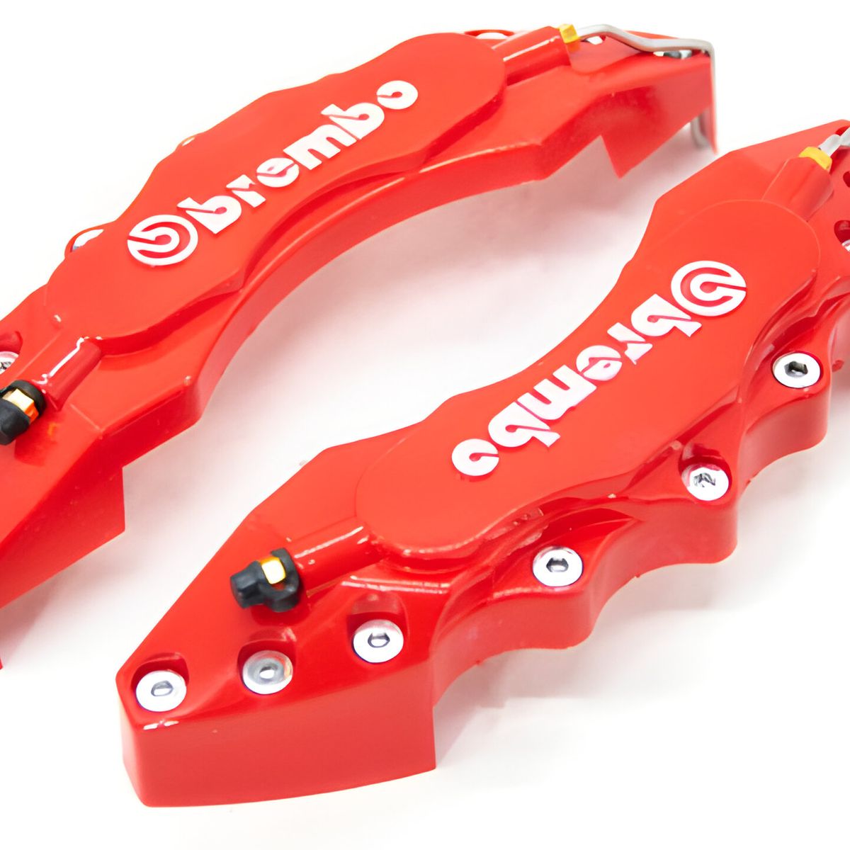GENERICO - Cubre Caliper Deportivo Brembo Talla M Rojo