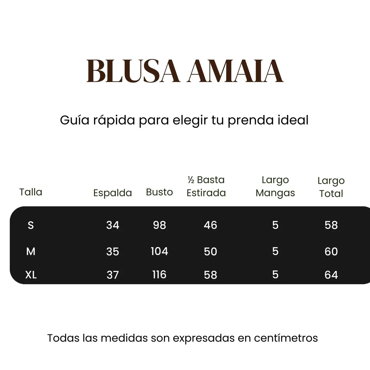 AMARELLY - BLUSA PARA DAMA AMAIA