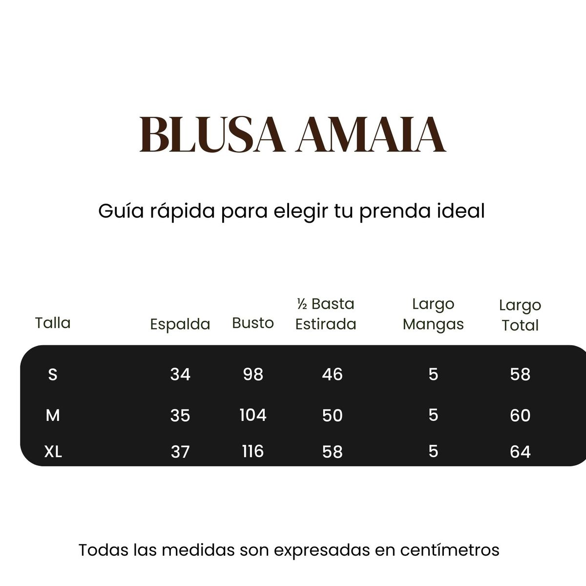 AMARELLY - BLUSA PARA DAMA AMAIA