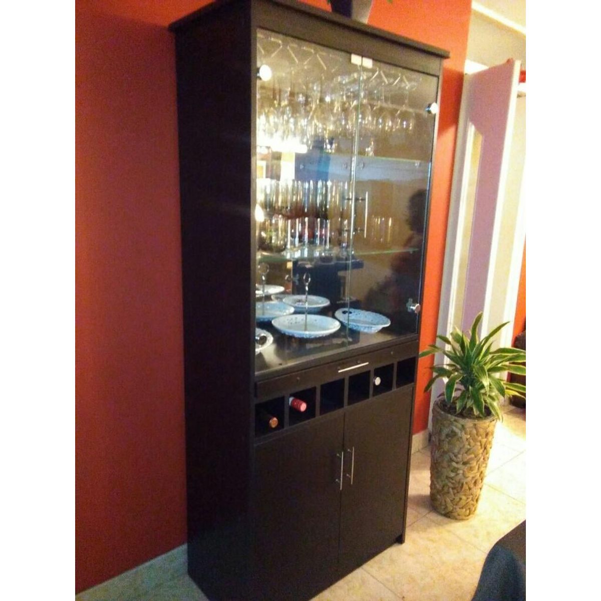 GENERICO - VITRINA CLARA  - LA CASA DEL MUEBLERO - WENGUE