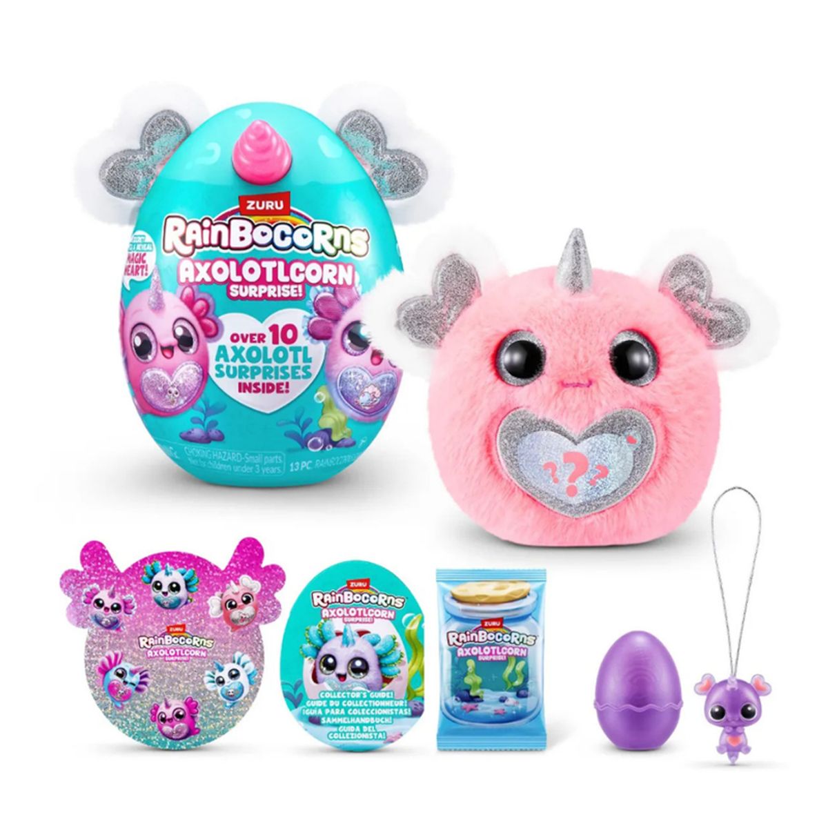 RAINBOCORNS - Rainbocorns Peluche Ajolote Sorpresa Surtido