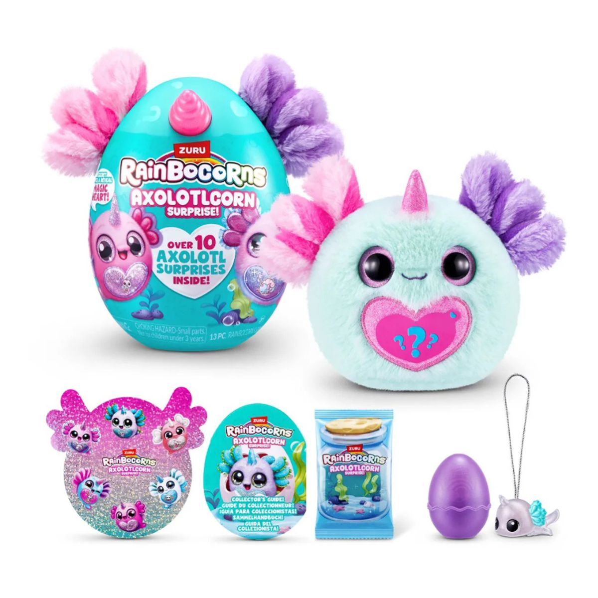 RAINBOCORNS - Rainbocorns Peluche Ajolote Sorpresa Surtido