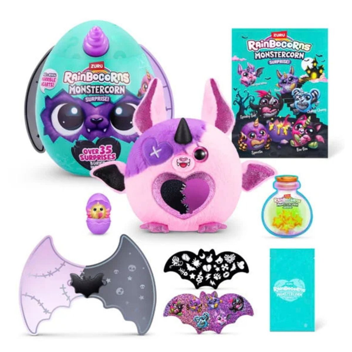 RAINBOCORNS - Rainbocorns Peluche Monstruos Sorpresa Surtido