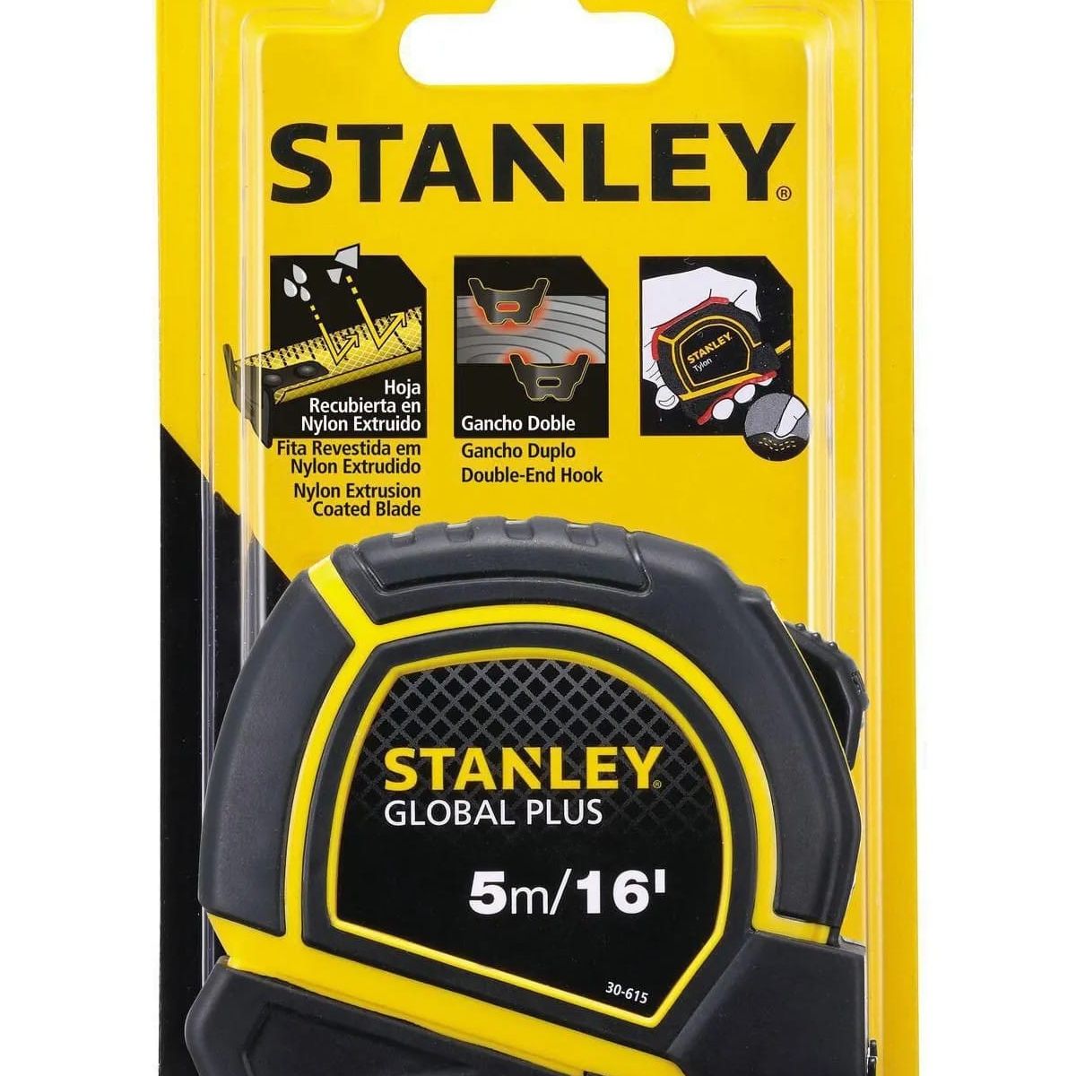 STANLEY - Wincha Stanley de 5 mt  STANLEY GLOBAL PLUS