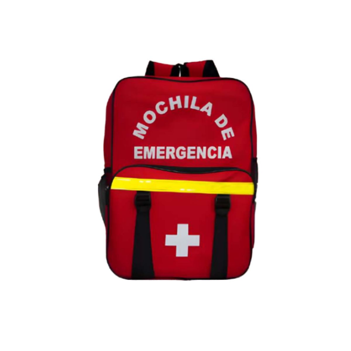 MOCHILA DE EMERGENCIA EN TETRON REFORZADO ROJO ALTA VISIVILIDAD SIN CONTENIDO, marca GENERICO - Foto 2