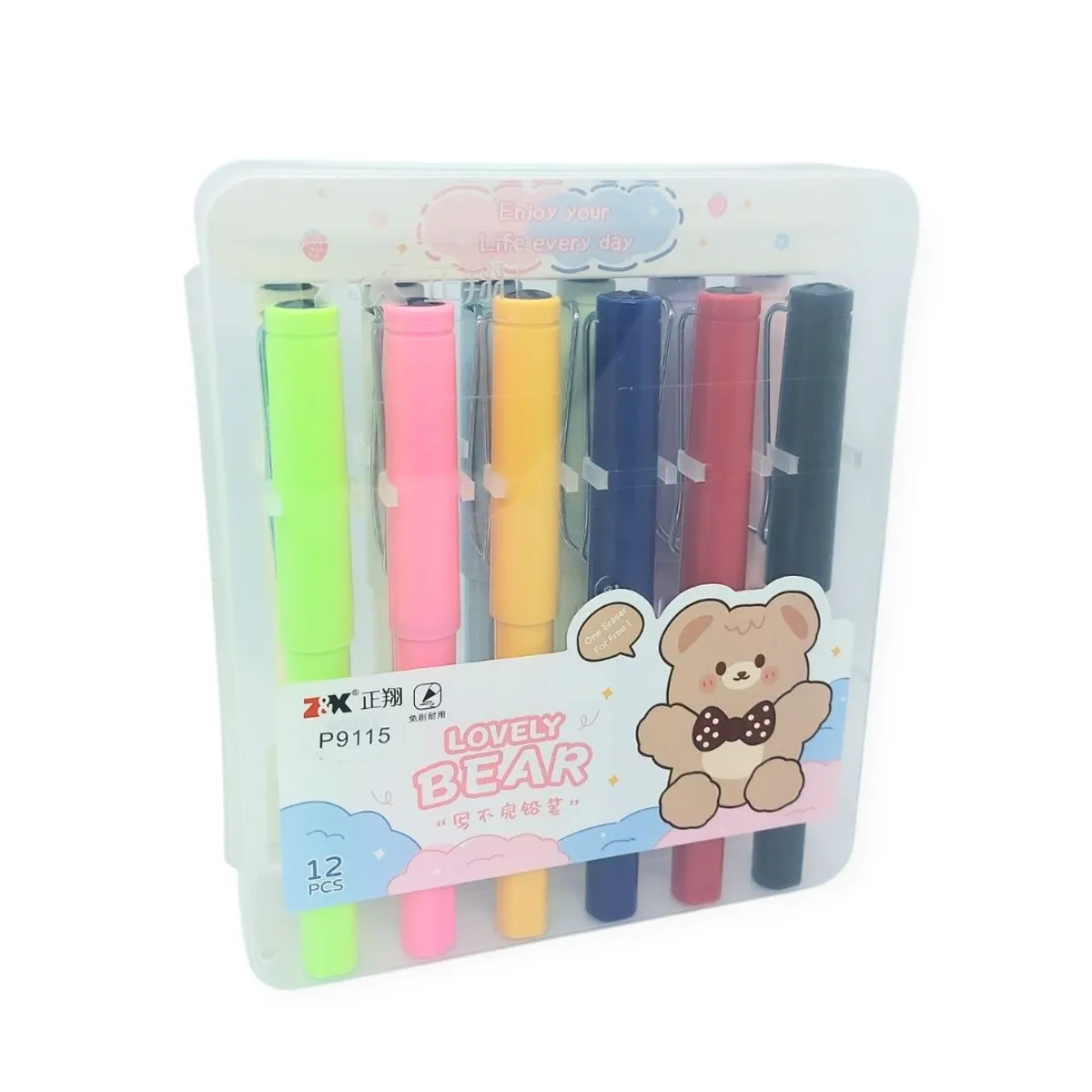 GENERICO - Lapiz de colores infinito set de 12und