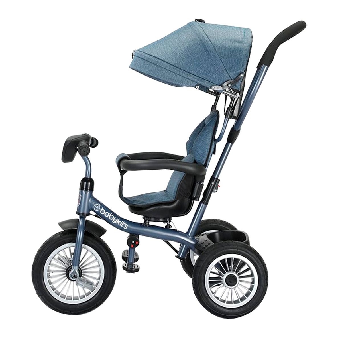 BABY KITS - Triciclo Baby Kits 360° Musical con Luces 1326 Azul