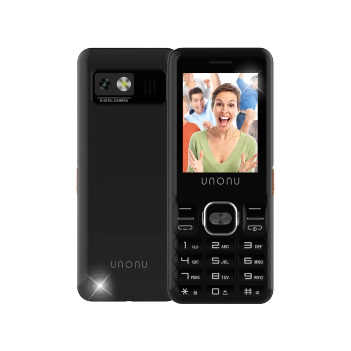 UNONU - CELULAR BASICO UNONU U10L 4G DUAL SIM - NEGRO