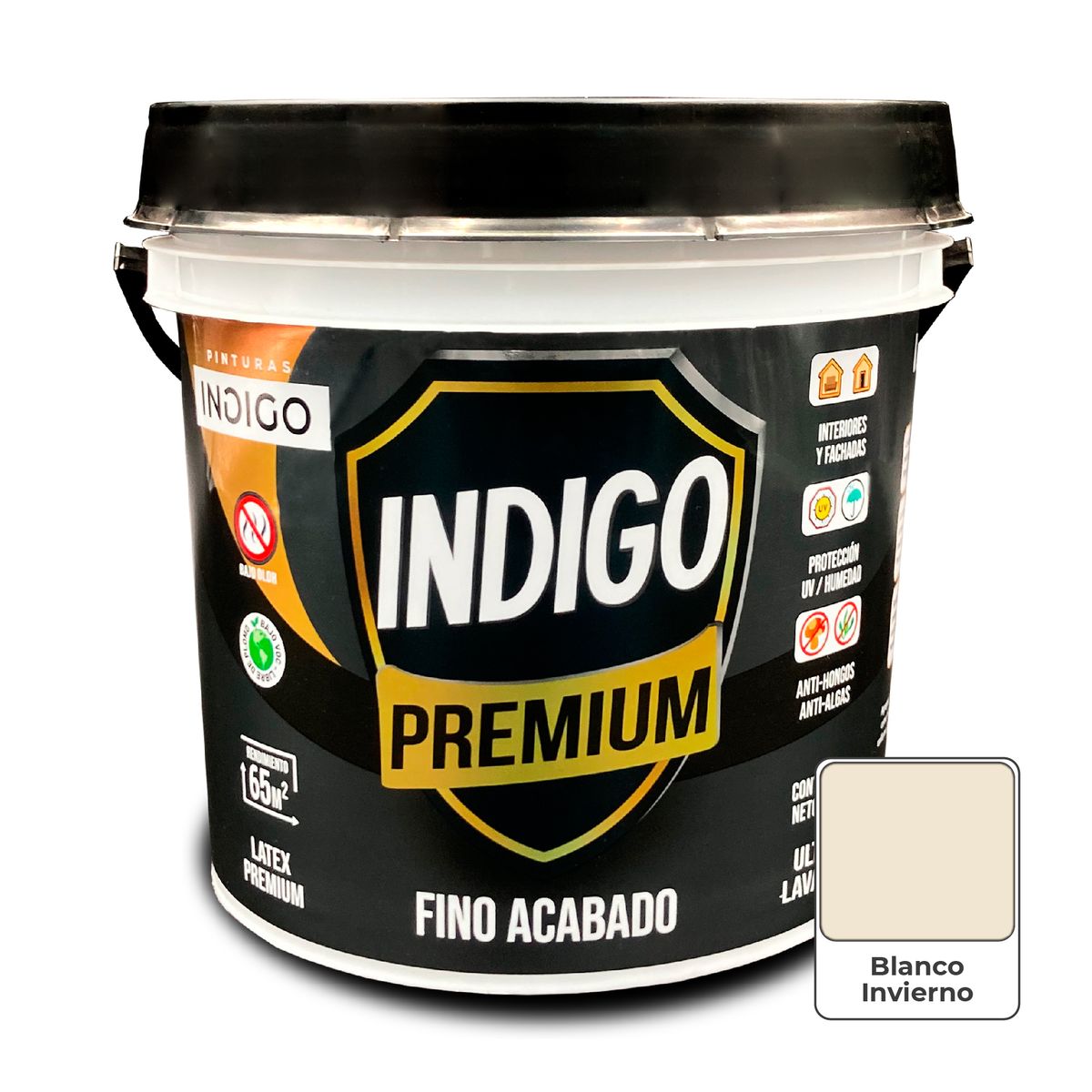 PINTURAS INDIGO - Látex INDIGO PREMIUM Blanco Invierno