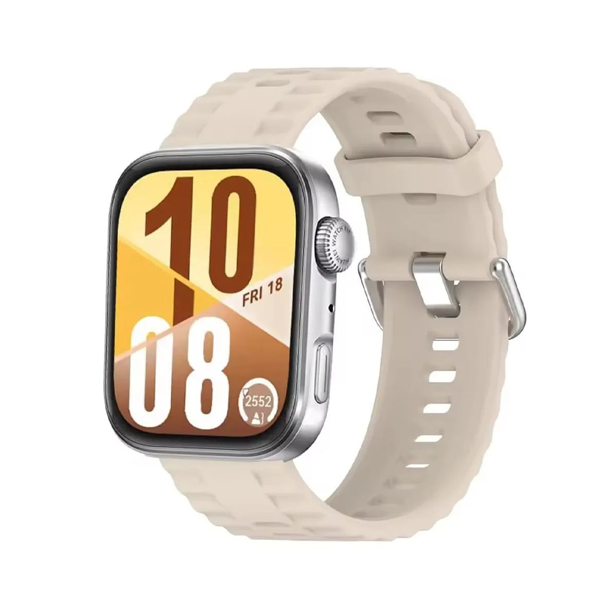 GENERICO - Correa de silicona para Huawei Watch Fit 4 - Beige