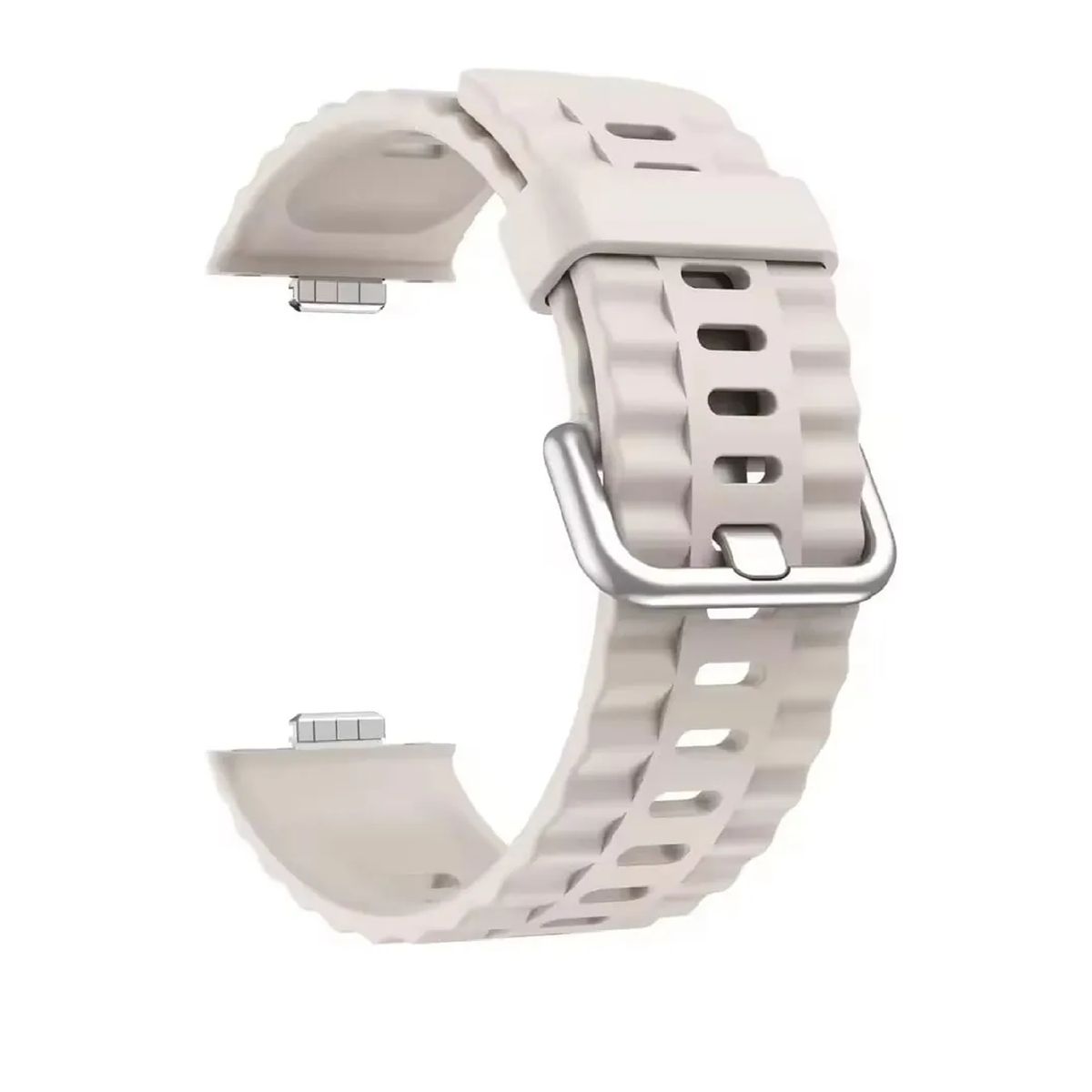 GENERICO - Correa de silicona para Huawei Watch Fit 4 - Beige