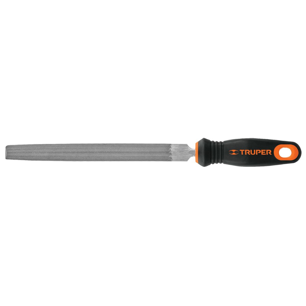 Truper - Lima Bastarda De Media Caña 8" Mango Doble Inyección Truper 15318