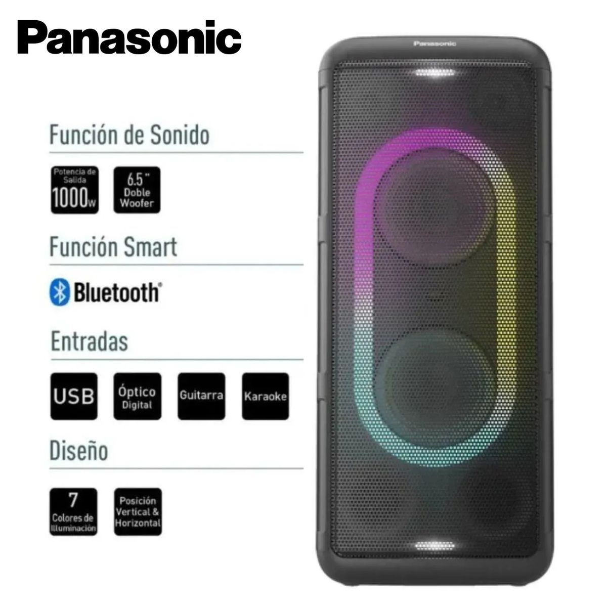 PANASONIC - Equipo de Sonido Panasonic  SC-TMAX45PUK 1000W