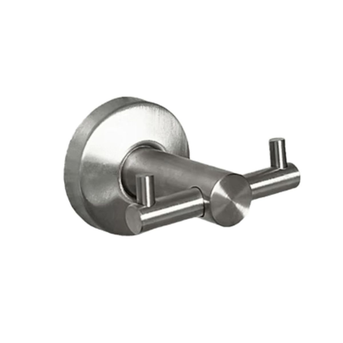 EXORIAM - Perchero Doble de Acero Inoxidable