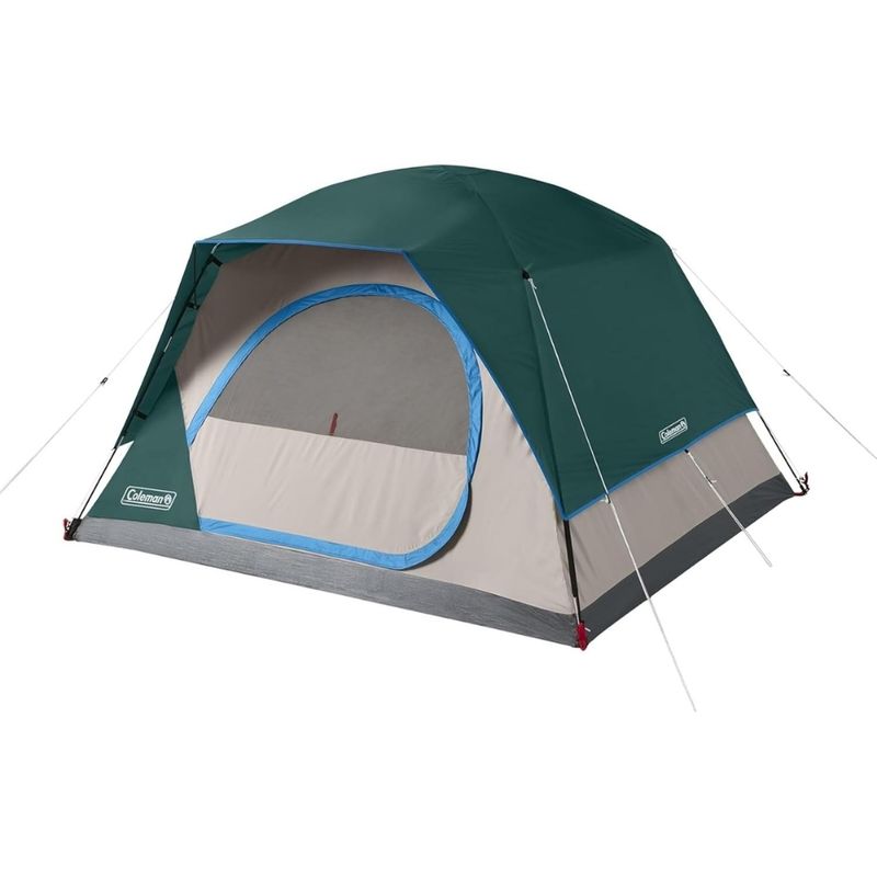 COLEMAN - Carpa Coleman Skydome con toldo y bolsa de transporte libre de PFAS - 4 persona