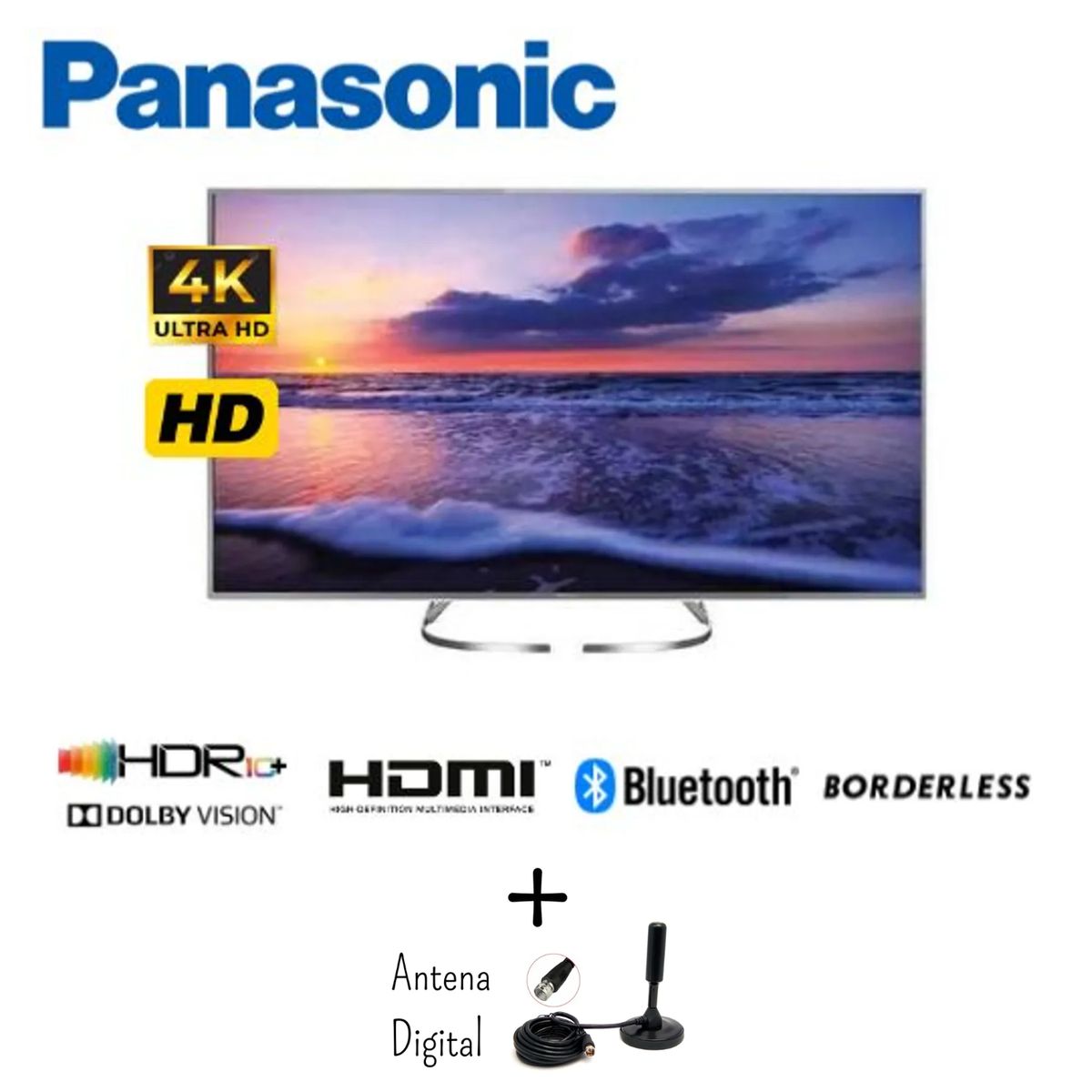 PANASONIC - TELEVISOR PANASONIC 65 TC-EX750W LED SMART TV 4K + ANTENA