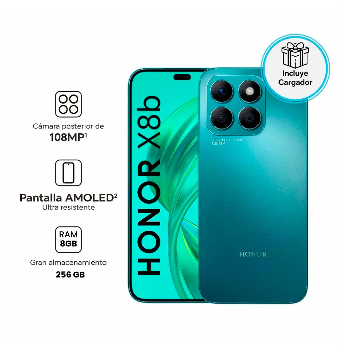 HONOR - CELULAR HONOR X8B 8GB 256GB AZUL