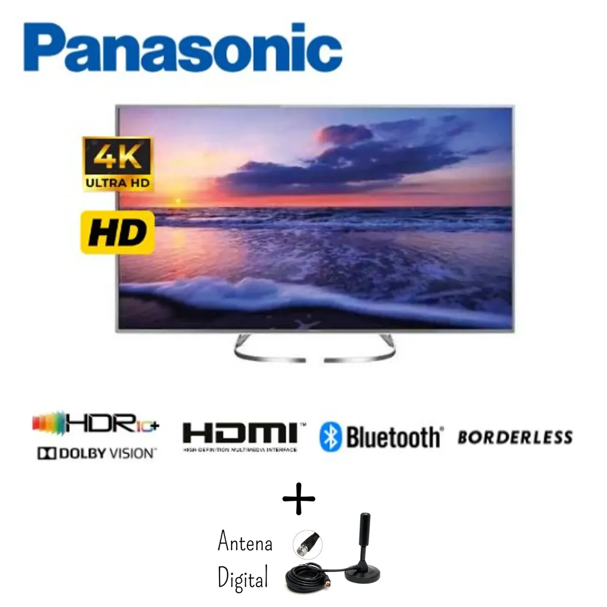 PANASONIC - TELEVISOR PANASONIC 65 TC-EX750W LED SMART TV 4K ULTRA HD + ANTENA