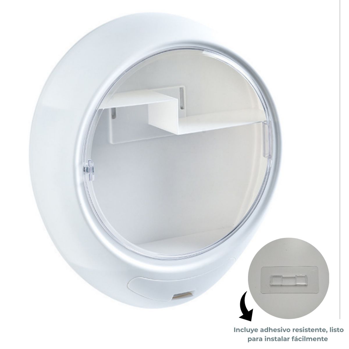 GENERICO - Organizador de Cosméticos maquillaje o cremas Multifuncional Blanco