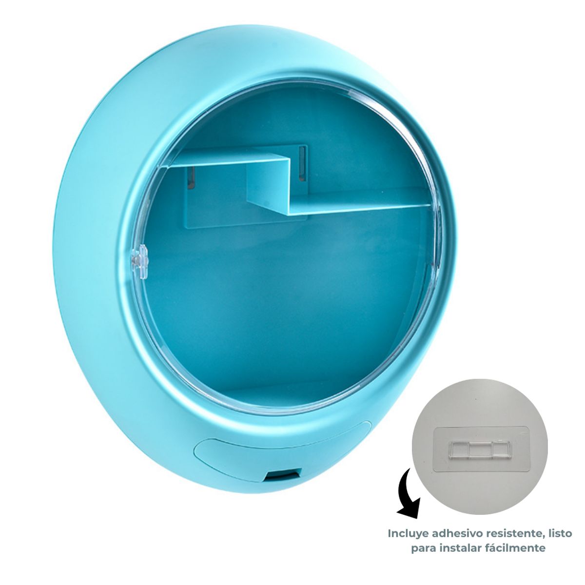 GENERICO - Organizador de Cosméticos maquillaje o cremas Multifuncional Celeste