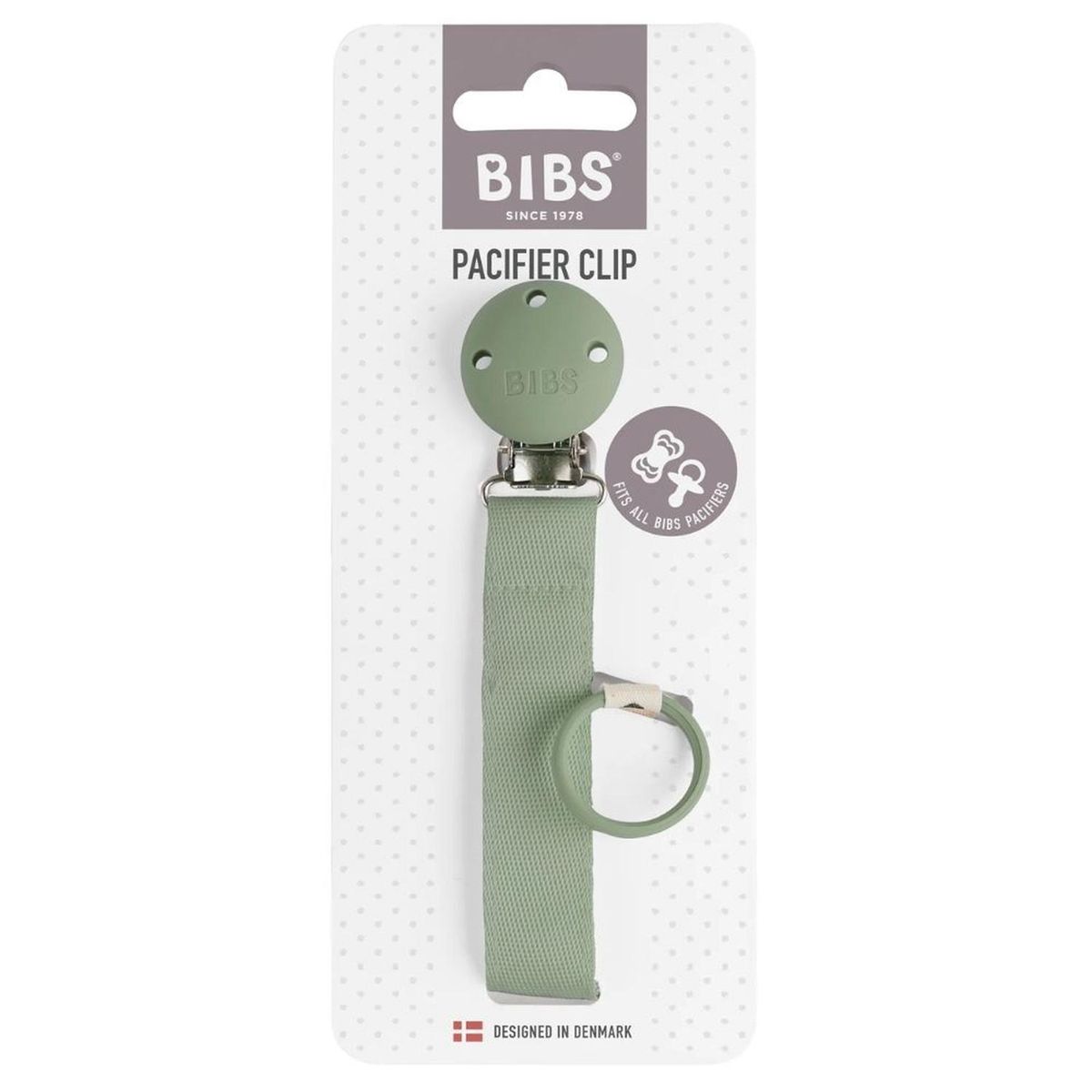 GENERICO - Holder para Chupon Bibs Pacifier Clip - Verde