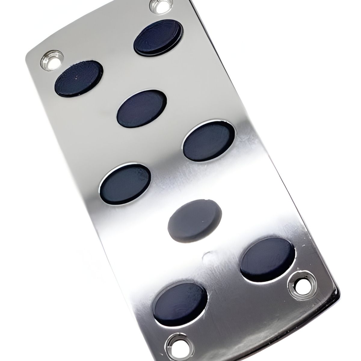 GENERICO - Pedales Universales para Auto Mecánico Aluminio Negro