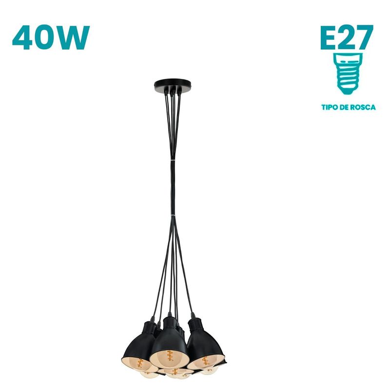 EGLO - Lámpara Colgante Priddy