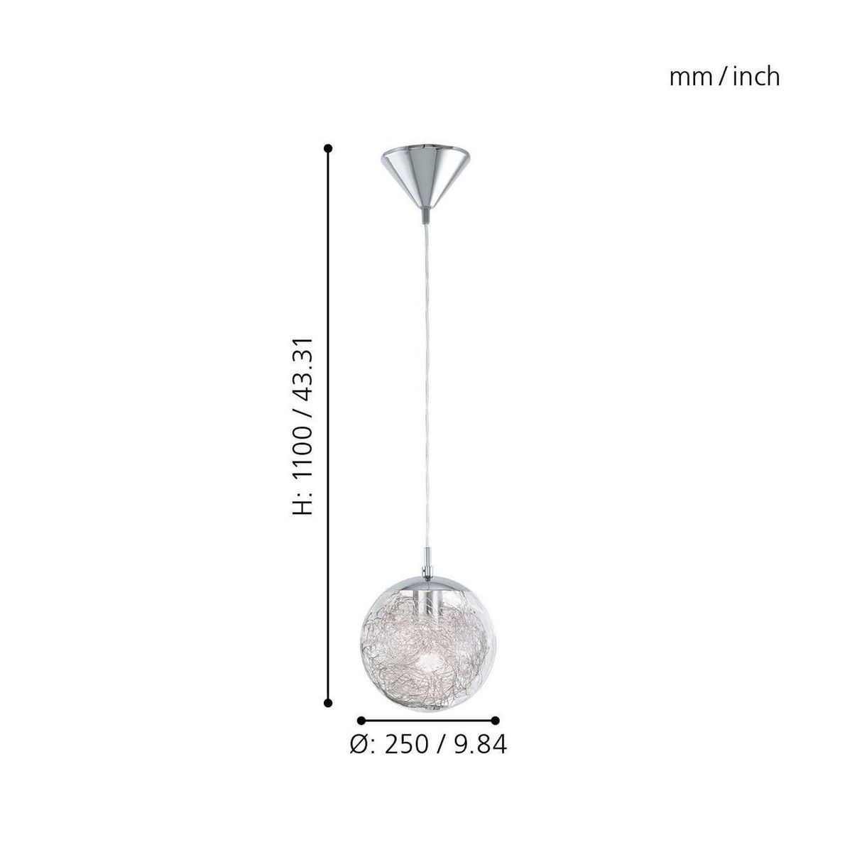 EGLO - Luminaria Colgante Luberio