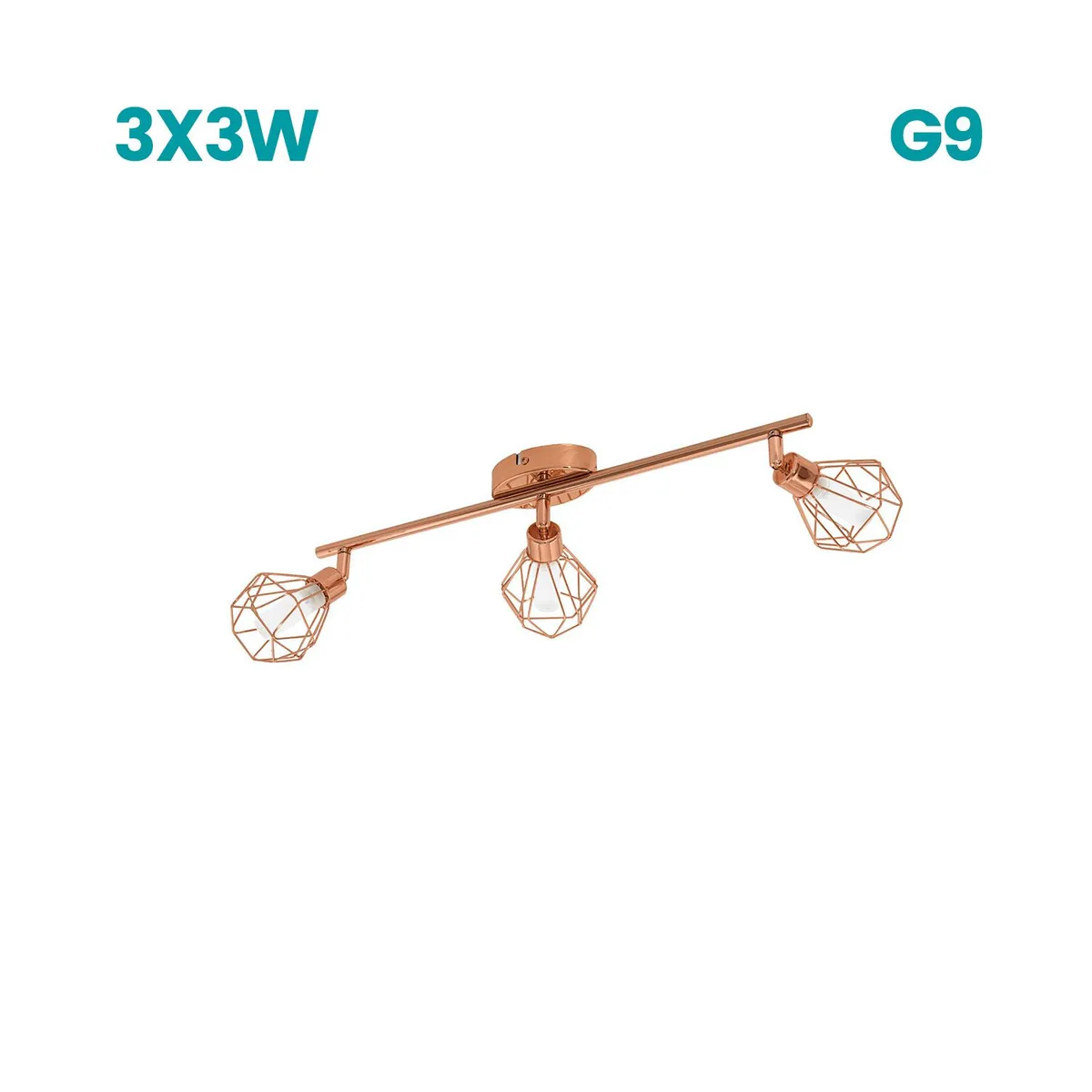 EGLO - Lámpara Spot Eglo Zapata G9-led