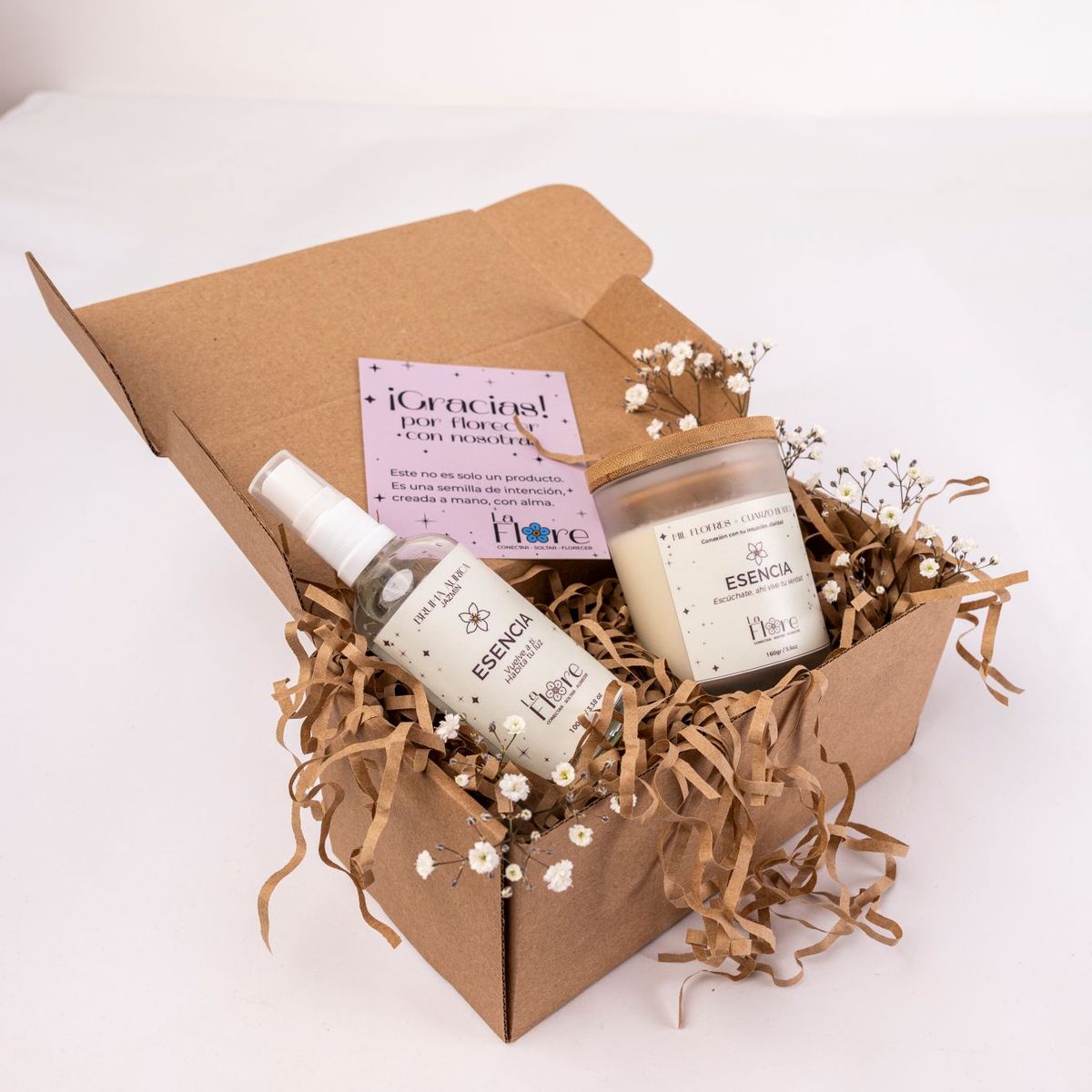 GENERICO - VELA 160gr + BRUMA 100ml - PACK DUO INTENCIONAL ESENCIA RADIANTE