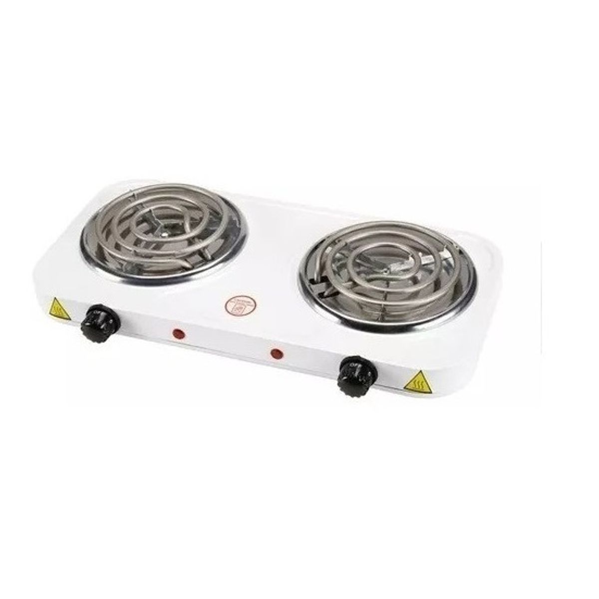 GENERICO - Cocina Eléctrica 2 Hornillas Portátil RAF 2000W