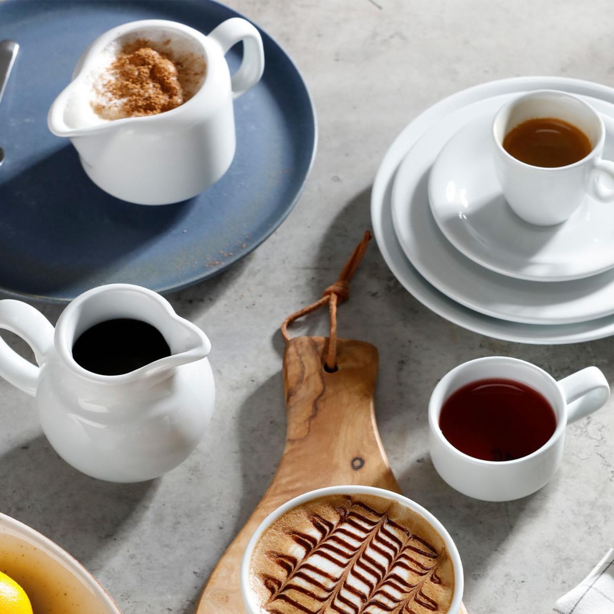 CORONA - Lechera 271 ml Actualite blanco- Vajillas Corona