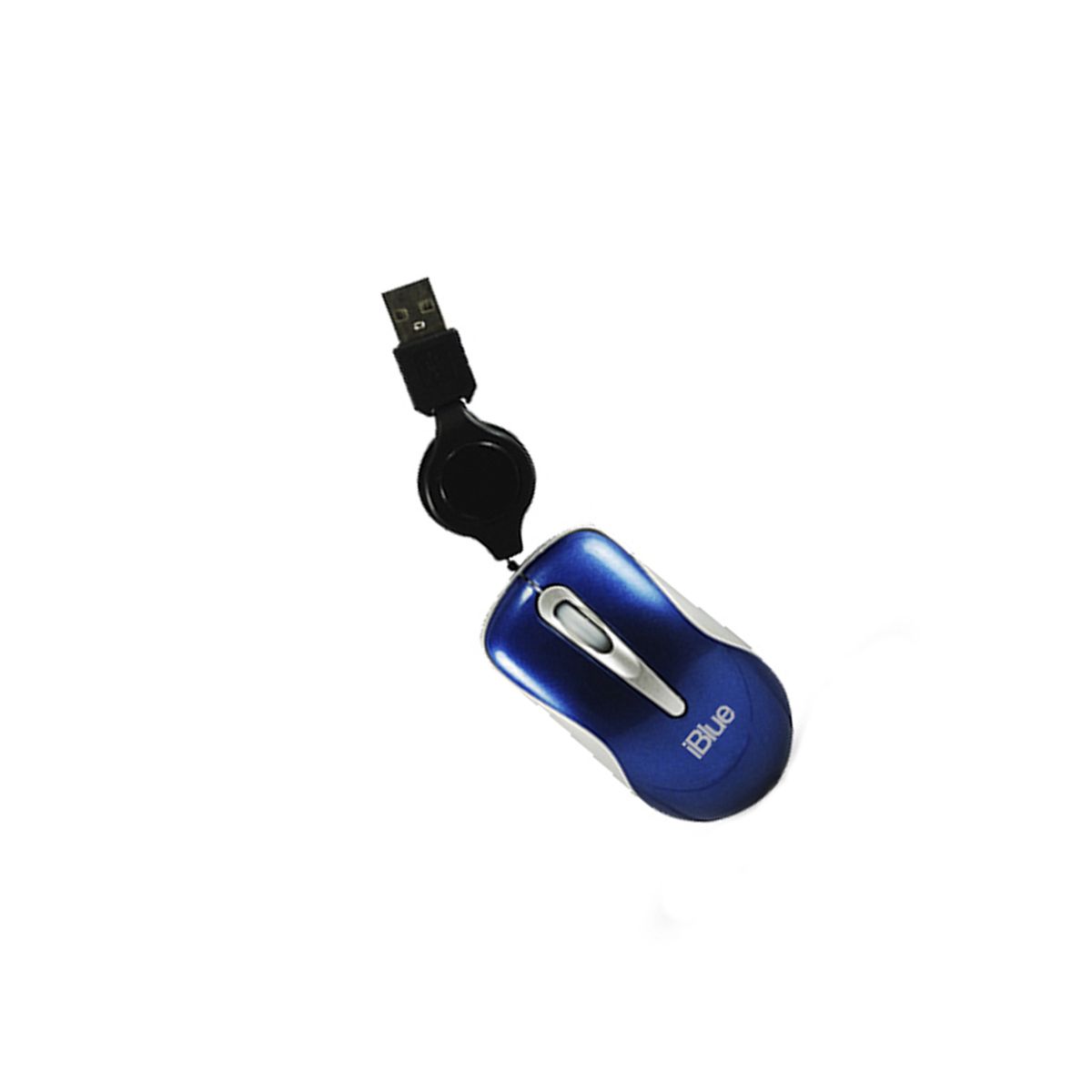 IBLUE - Mouse Optical Iblue Micro Traveler Retractil XMK-977 Azul