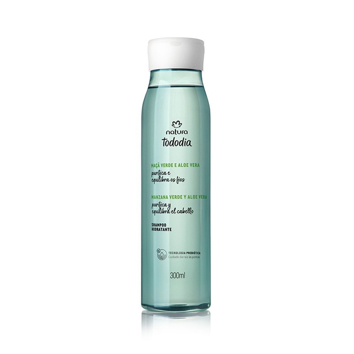 NATURA - Tododia Shampoo hidratante manzana verde y aloe vera 300 ml