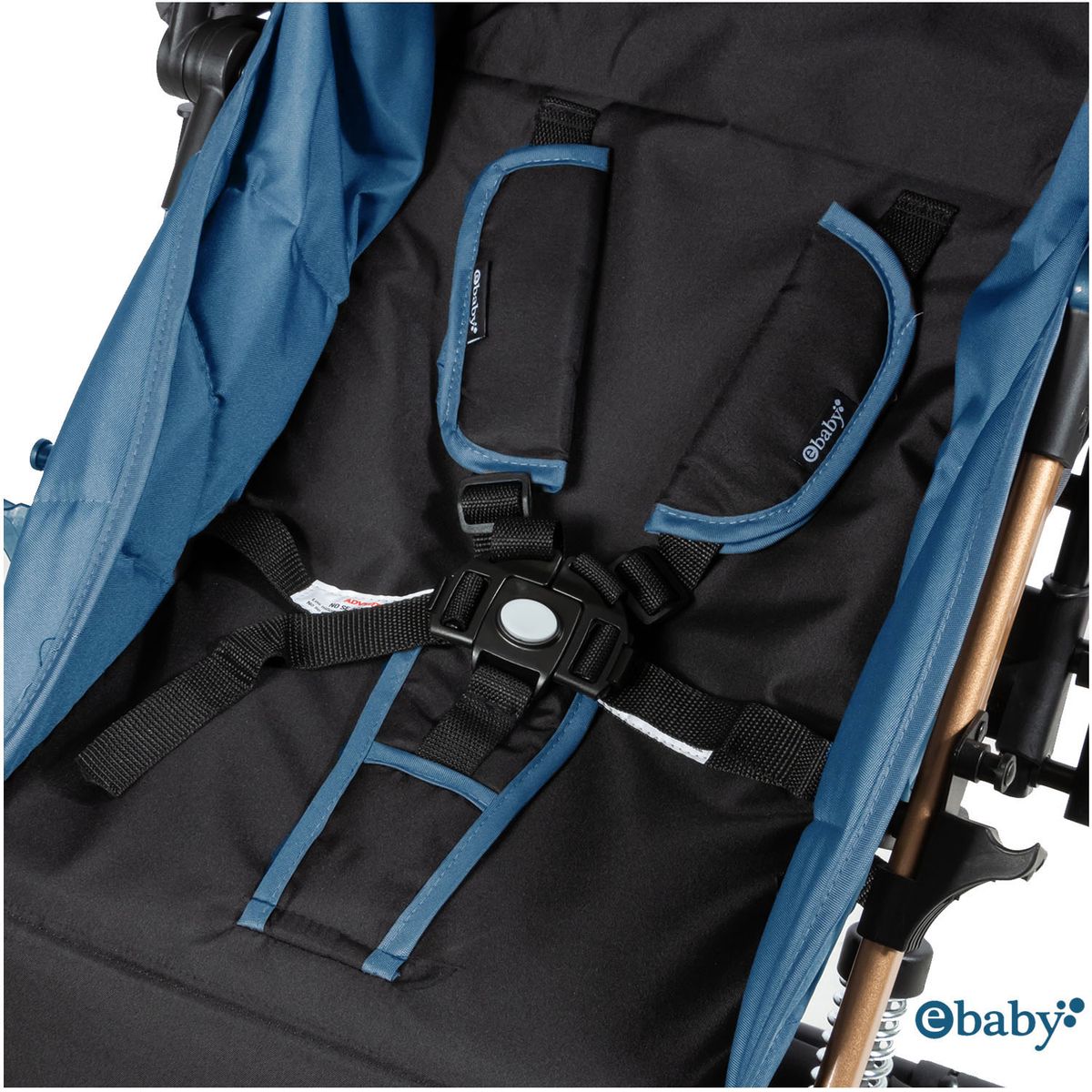EBABY - Coche Paseo Reversible Ebaby «VINCE» Azul