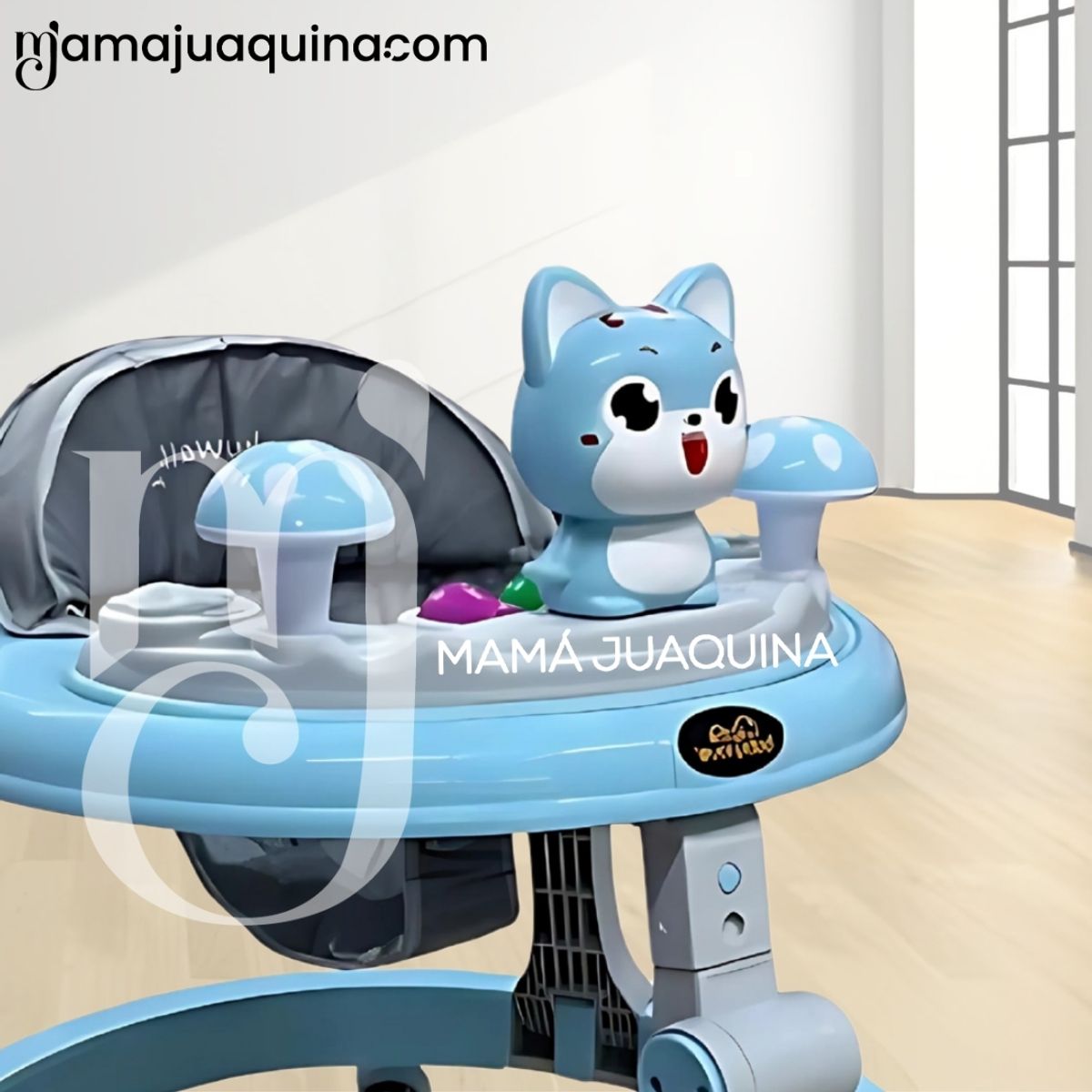 BABY - Andador Plegable «MICHI KAWAII» Edición Limitada Blue