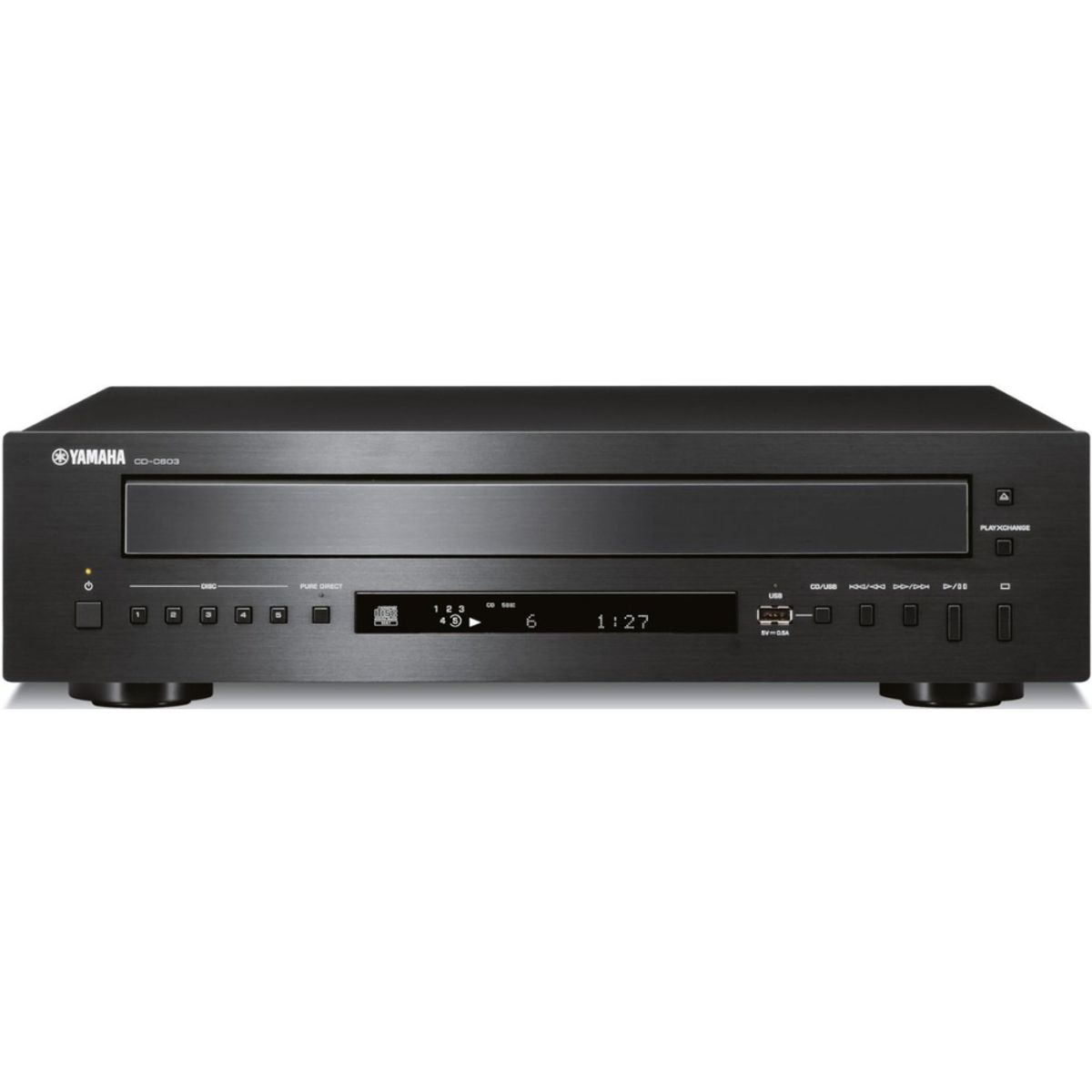 YAMAHA - REPRODUCTOR DE CD YAMAHA CD-C603 DE 5 BANDEJAS
