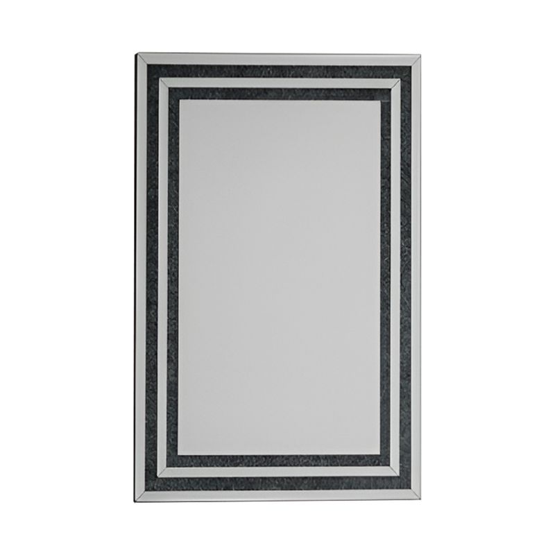 PANADECOR - Espejo Rectangular 120x80x23 Cm Con Marco Moderno Para Pared