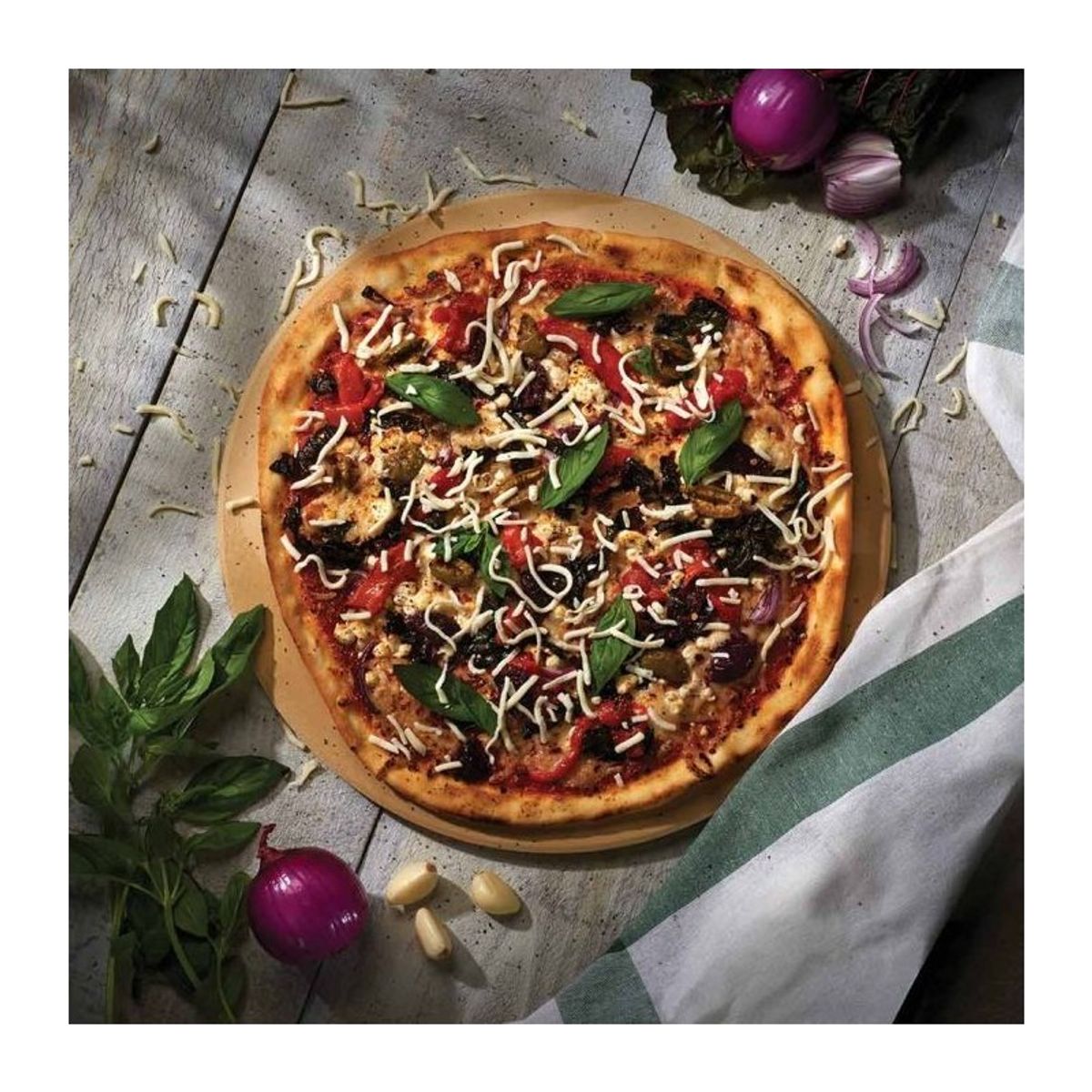 NAPOLEON - Bandeja de 14 de acero inxidable para pizza Napoleon