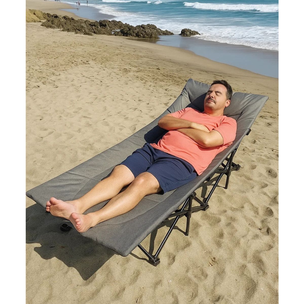 GENERICO - Mueble Cama plegable + bolsa transportadora