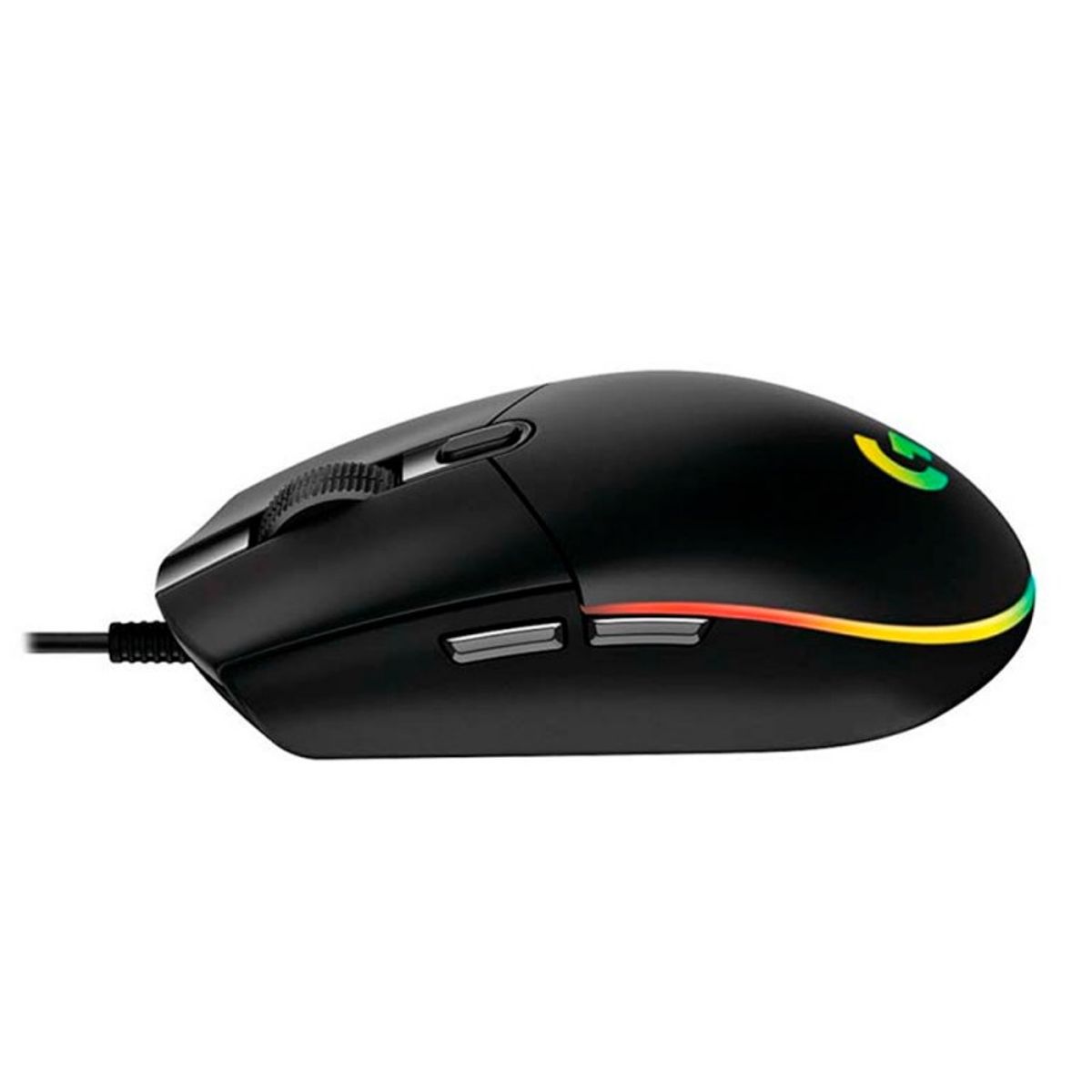 LOGITECH - Mouse Gamer G203 LIGHTSYNC Optical 8000 DPI RGB Black LOGITECH