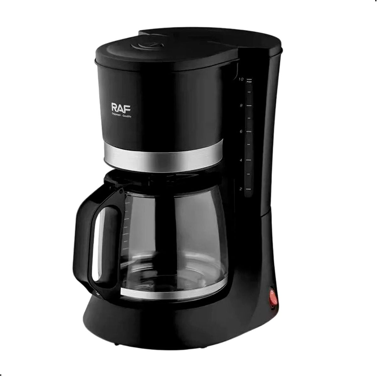 RAFF - Cafetera Eléctrica RAF R.132 680w 1.2 Litros Anti Goteo