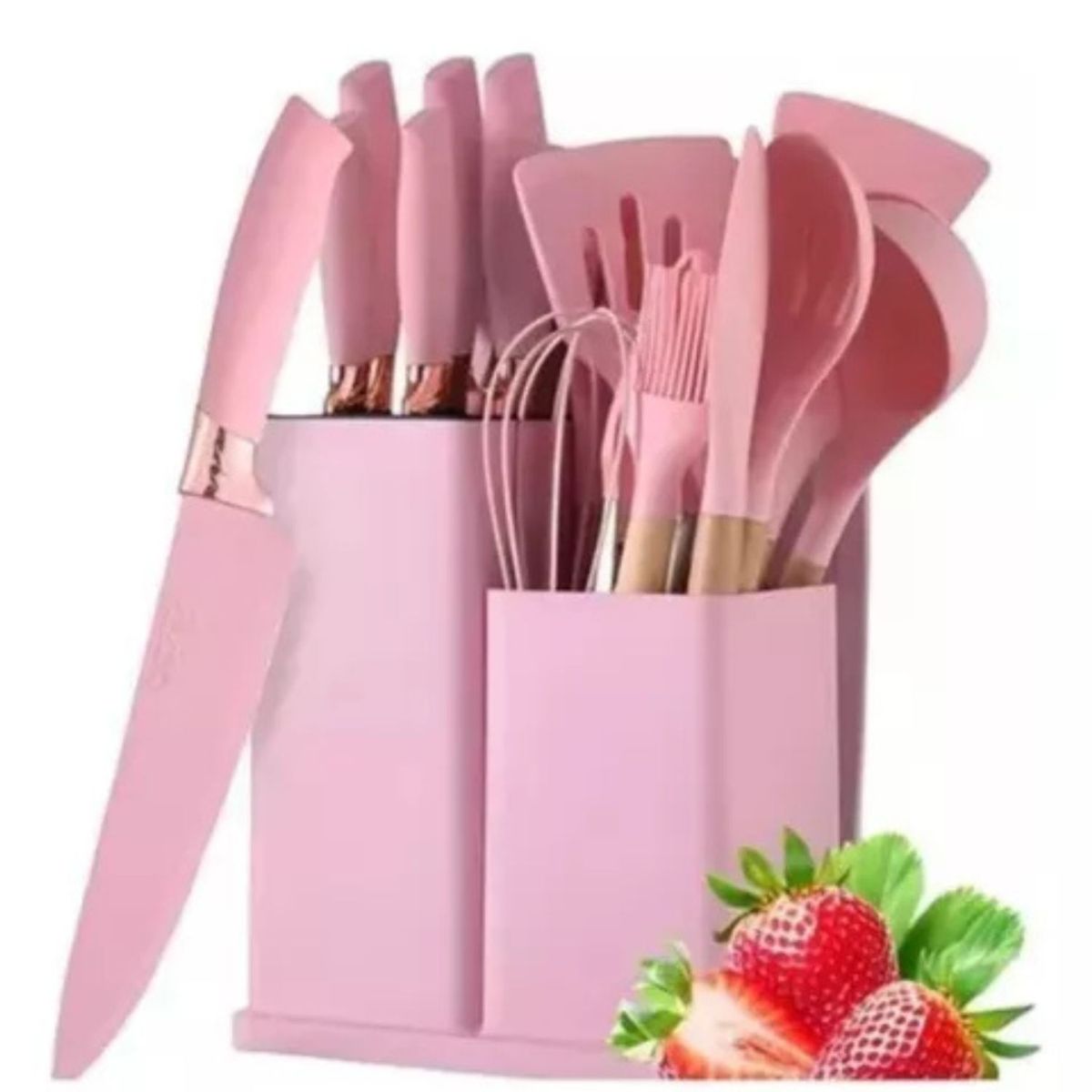 OEM - Set De Utensilios Para Cocina X 19 Piezas De Silicona