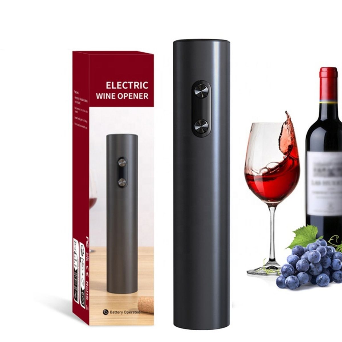 Pentha - Abridor de Vino Eléctrico Fácil Uso Práctico y Útil