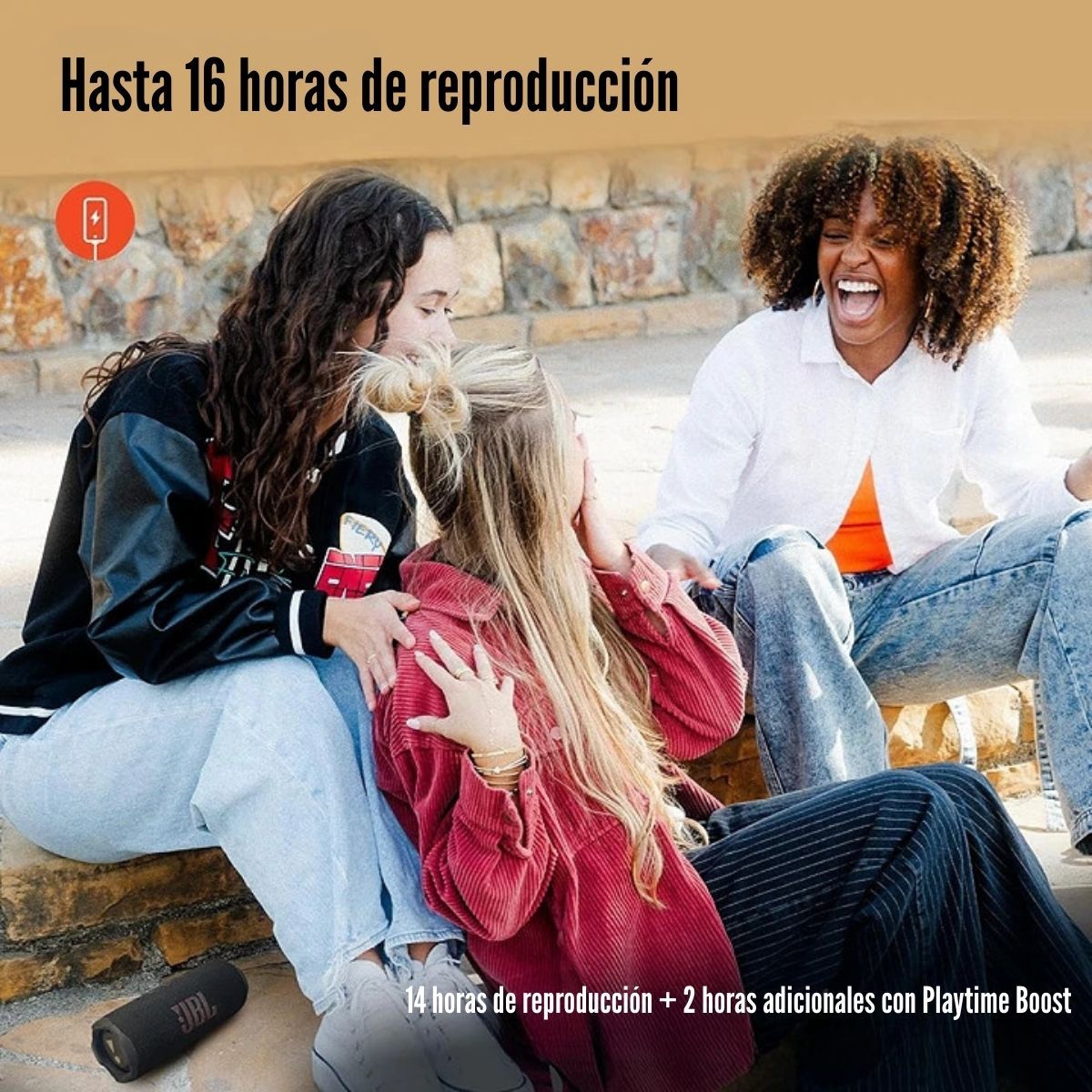 JBL - JBL - Parlante Flip 7 Bluetooth 5.4 IP68 - Camuflado