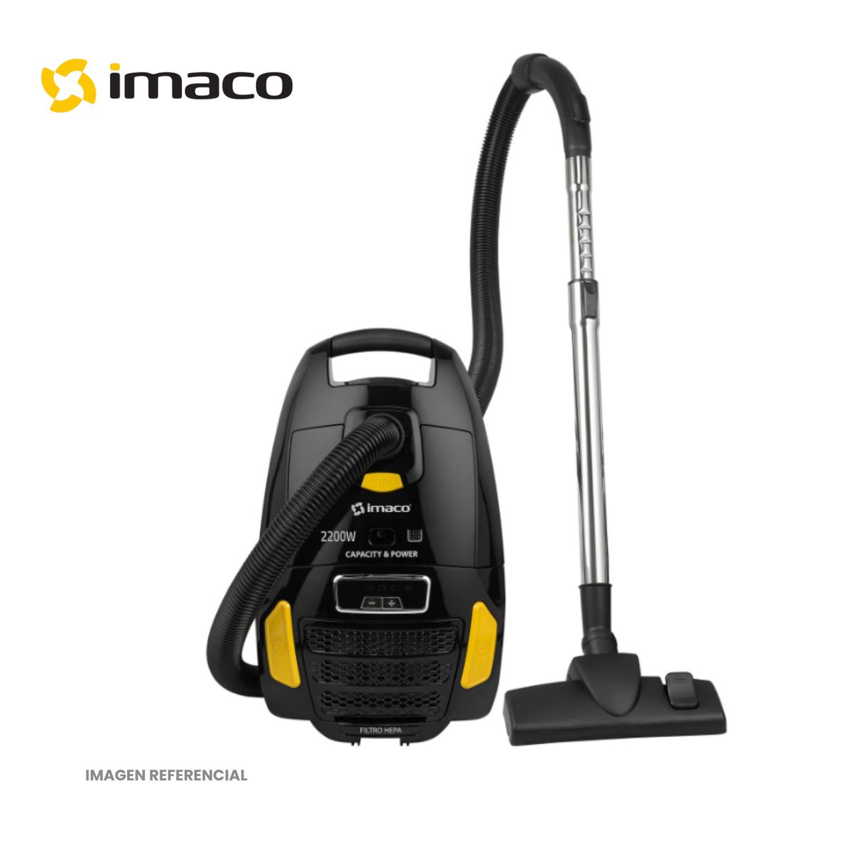 IMACO - Aspiradora doméstica hepa 6 litros 2200w IA2200 Imaco
